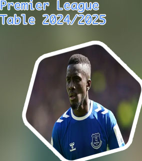 Everton table standing