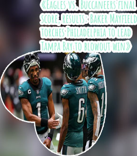 Philadelphia eagles score yesterday