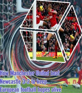 Score of manchester united game